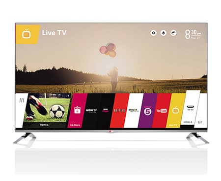 LG 55'', FULL HD 1080P, WEB OS SMART TV, CINEMA 3D, PANEL IPS, 700 HZ MCI , 55LB670V