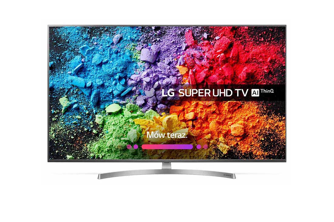 LG Telewizor LG 65” 4K SUPER UHD Smart TV HDR AI TV ze sztuczną inteligencją 65SK8100, 65SK8100PLA