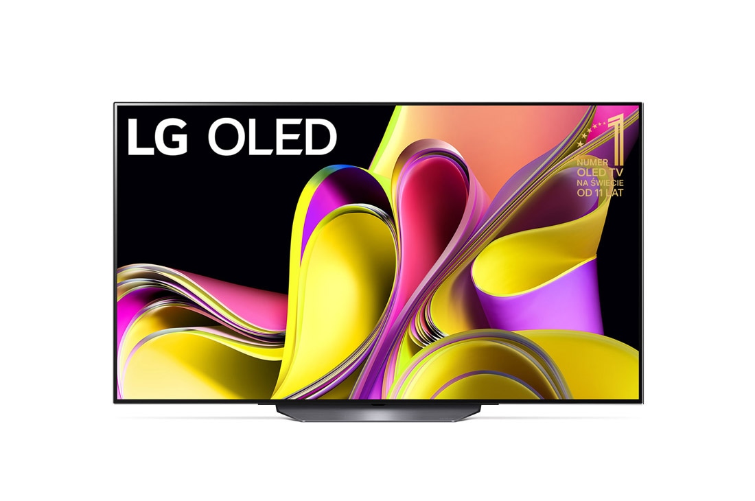 LG Telewizor LG 65” OLED 4K Smart TV ze sztuczną inteligencją, 120Hz, OLED65B3, LG OLEDi eestvaade embleemiga 11 aastat maailma nr. 1 OLED., OLED65B33LA