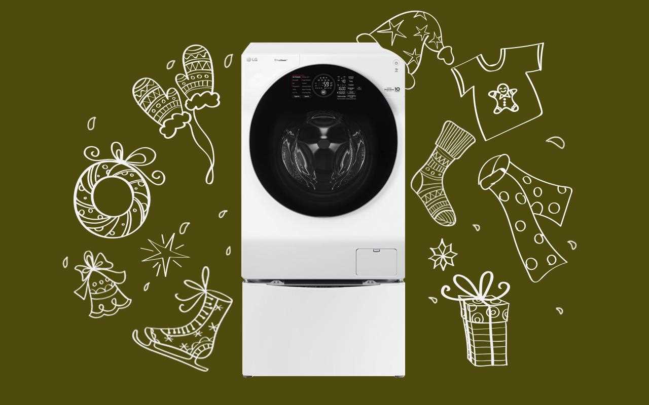 A washing machine for Christmas? With the TwinWash, we'd make an exception! | More at LG Magazine