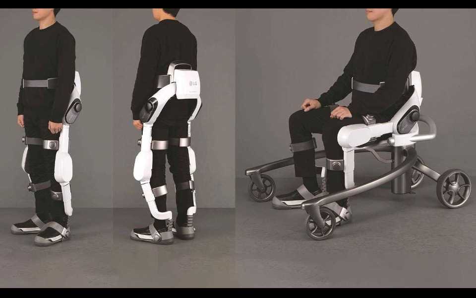 The CLOi SuitBot will help people with walking, and also with heavy lifting | More at LG Magazine