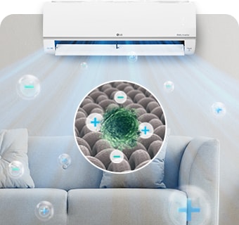 Plasmaster Ionizer îndepărtează bacteriile de pe mobilier și haine.