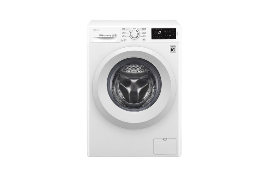 LG Mașină de spălat LG Slim | 6.5kg spălare | 6 Motion Direct Drive™ 10 ani garanție | Clasa A+++ | SmartThinQ | Alb, F0J5WN3W