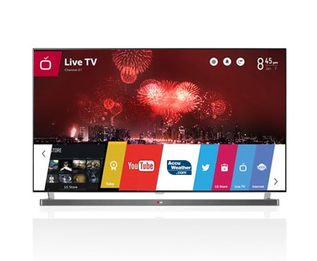 LG CINEMA 3D Smart TV cu webOS , 55LB870V