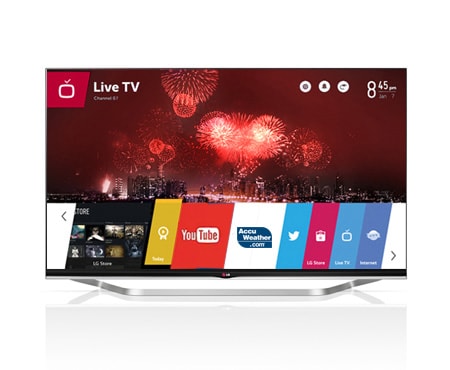 LG CINEMA 3D Smart TV cu webOS , 60LB730V