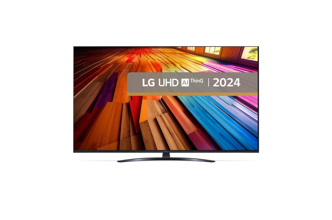 LG UT81 de 65'', 4K Smart TV, 2024, Vedere din față, 65UT81003LA
