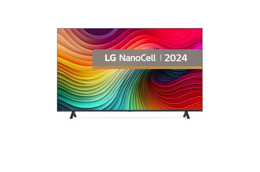 LG NANO81 de 65'', 4K Smart TV, 2024, Vedere din față, 65NANO81T3A