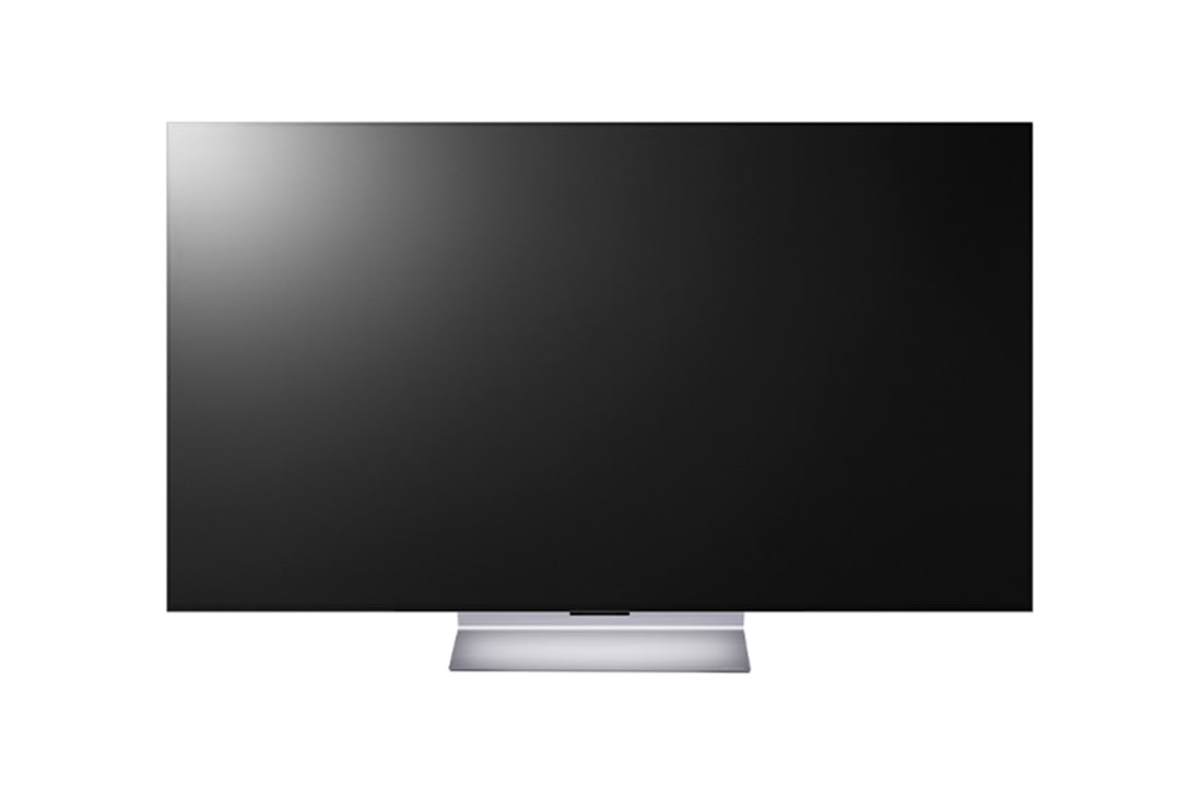 LG Okretno postolje, Pogled na okretno postolje sa montiranim televizorom spreda, SQ-G2ST65