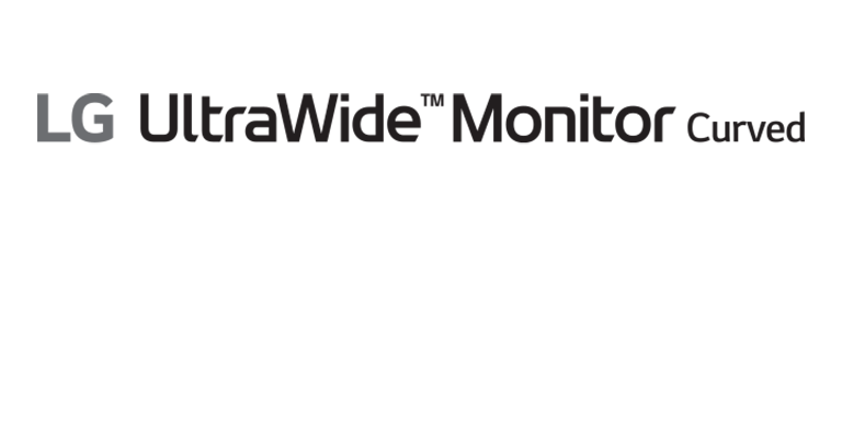 LG UltraWide™ Monitor Curved Logo.