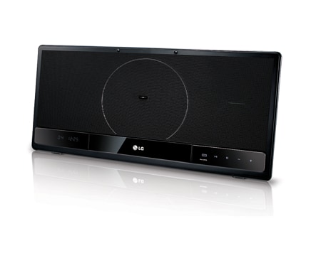 LG Домашняя микросистема DVD c настенным креплением, совместима с iPhone/iPod/iPad, DM2820