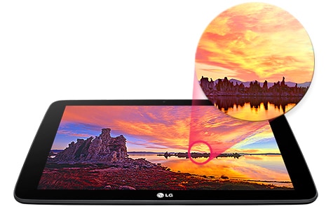 LG G Pad v700 IPS*-дисплей 10,1