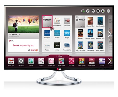 LG Smart телевизор LG серии MT93, 27mt93v