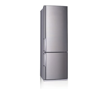 LG Холодильник с нижним расположением морозильной камеры , цвет светло-серебристый (Aluminium). Высота 185см., GA-449UABA
