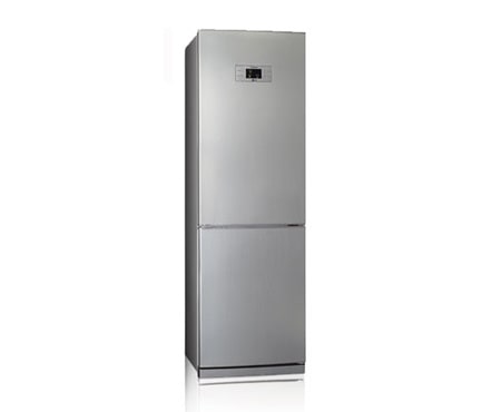 LG Холодильник LG Total No Frost с нижней морозильной камерой, серебристого цвета. Высота 171см., GA-B359PLQA