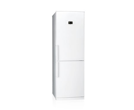 LG Холодильник LG Total No Frost с нижней морозильной камерой, белого цвета. Высота 189 см., GA-B399BVQA