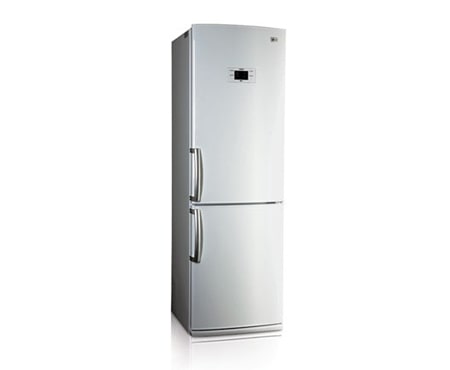 LG Холодильник LG Total No Frost с нижней морозильной камерой, уникальное покрытие Титаниум.Высота 189 см., GA-B399UTQA