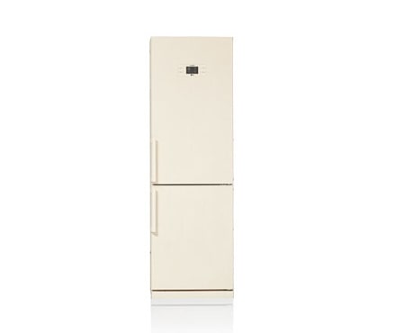 LG Холодильник с нижним расположением морозильной камеры, с системой охлаждения LG Total No Frost, цвет бежевый. Высота 190см., GA-B409BEQA