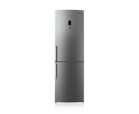 LG Двухкамерный холодильник LG Total No Frost. Высота 190см. Цвет: нержав.сталь, GA-B439BMQA