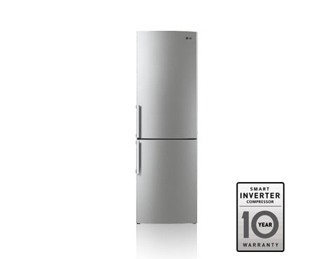 LG Двухкамерный холодильник LG Total No Frost. Высота 190см. Цвет серебристый., GA-B439YLCA