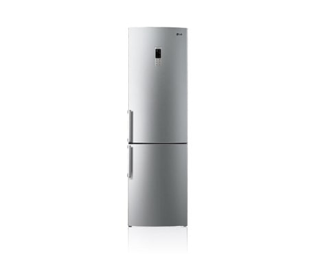 LG Двухкамерный холодильник LG Total No Frost с линейным компрессором. Высота 200см. Цвет стальной., GA-B489BAKZ