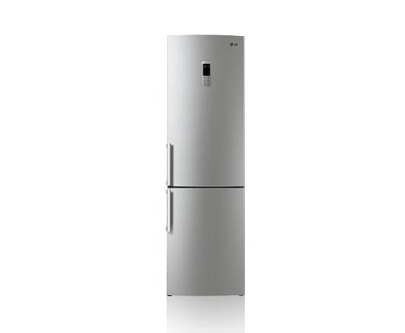 LG Двухкамерный холодильник LG Total No Frost. Высота 200см. Цвет серебристый., GA-B489BLQA
