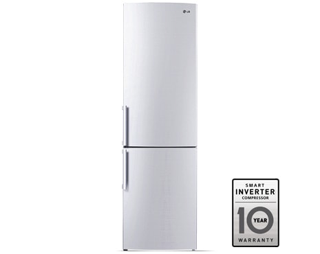 LG Двухкамерный холодильник LG Total No Frost. Высота 200см. Цвет белый глянцевый., GA-B489YVCA