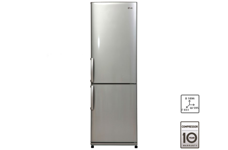 LG Холодильник LG с нижним расположением морозильной камеры и системой охлаждения Total No Frost, GA-B409ULCA