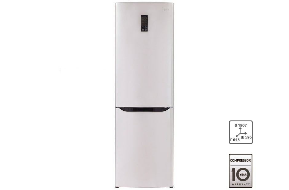 LG Новое поколение холодильников с технологией Total No Frost, GA-B409SAQA