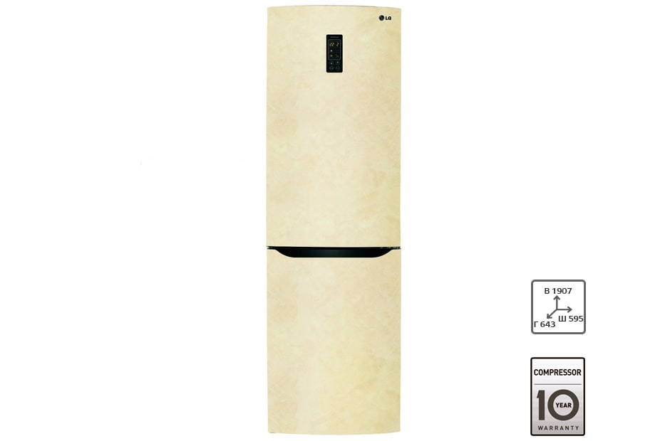 LG Новое поколение холодильников с технологией Total No Frost, GA-B409SEQA