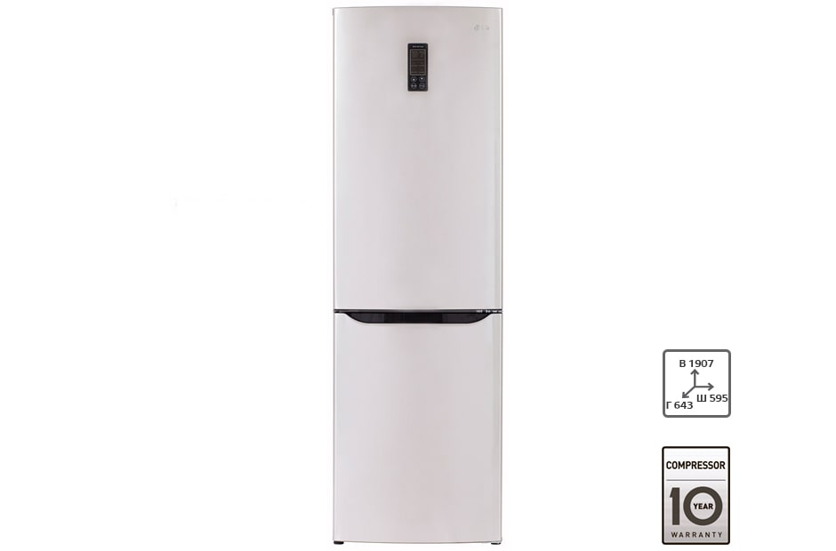 LG Новое поколение холодильников с технологией Total No Frost, GA-B409SLQA