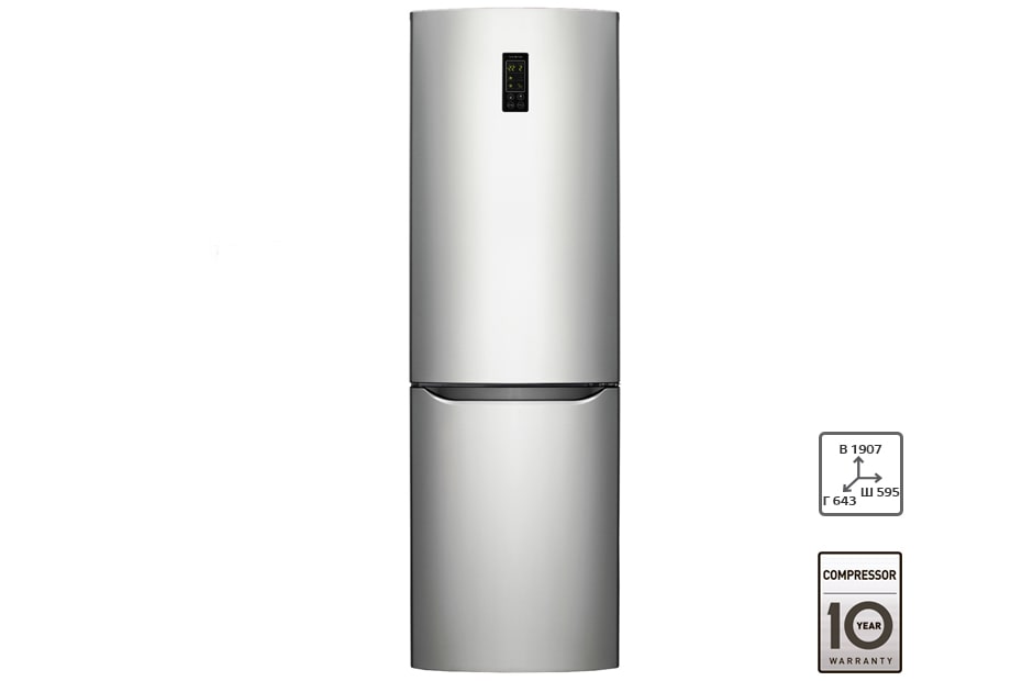 LG Новое поколение холодильников с технологией Total No Frost, GA-B409SMQA