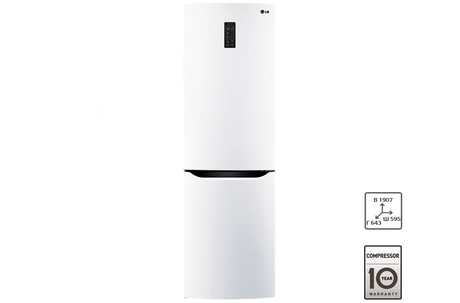 LG Холодильник LG с технологией Total No Frost, GA-B409SVQA