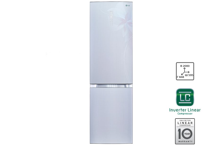 LG Двухкамерный холодильник LG Total No Frost, GA-B489TGDF