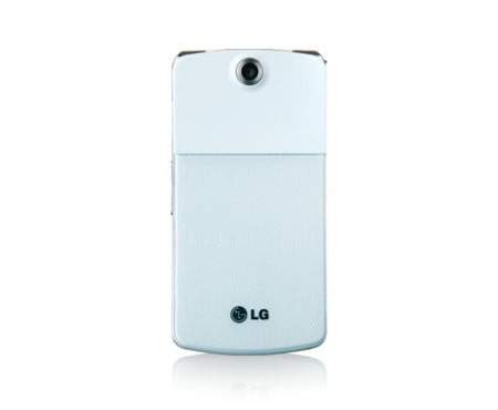 LG Модный молодежный раскладной телефон с большим дисплеем и крупной клавиатурой, KF350