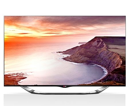 LG Флагманская модель 2013 года! Принимает цифровой сигнал DVB-T2, поддерживает 3D и Smart TV, 47LA860V