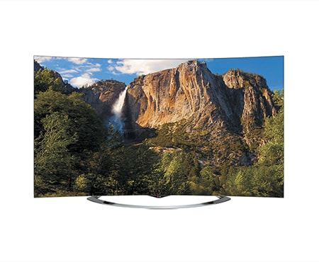 LG Изогнутый OLED 4K телевизор. Оснащен CINEMA 3D и webOS, 65EC970V