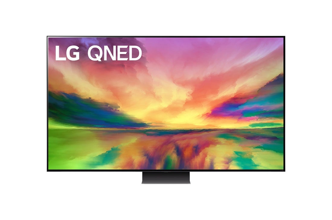 LG 4K телевизор 86'' LG 86QNED816RA, front view with infill image, 86QNED816RA