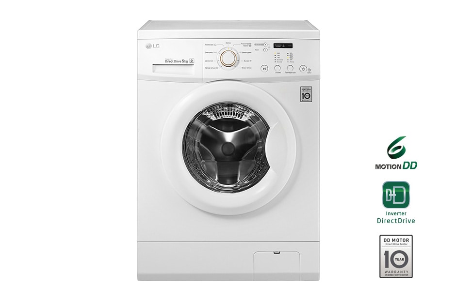 LG Узкая стиральная машина с прямым приводом и технологией ''6 движений заботы'', FH0C3LD