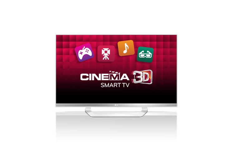 LG LED TV med tunna ramar, Smart TV och Cinema 3D., 55LM649T