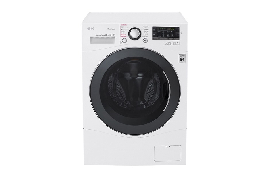 LG 1-8 kg Steam Turbo Wash, Direct Drive tvättmaskin, FH4A8TDS2