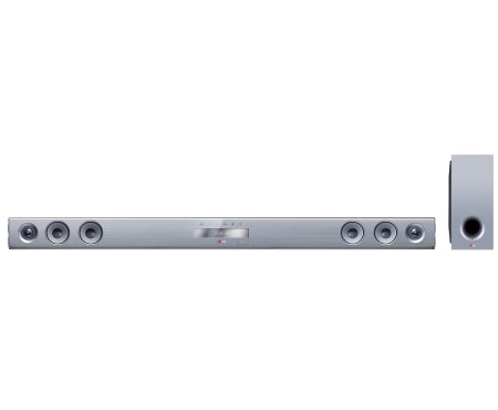 LG 2.1 kanálový Speaker Bar, hudobný výkon 300W, Optický vstup, Bluetooth, možnosť pripojenia externého HDD, možnosť pripevnenia na stenu, NB3531A