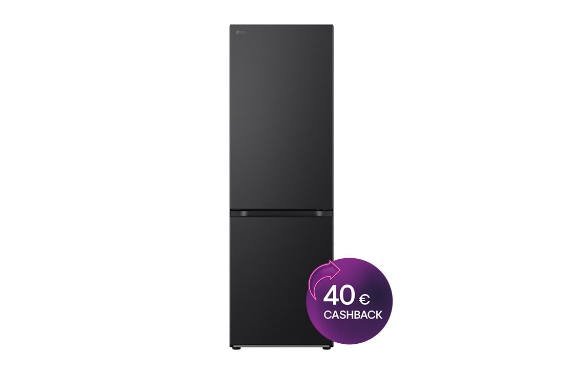LG Kombinovaná chladnička LG | C | 387 l | Smart Invertorový kompresor | DoorCooling+™, Front View, GBV7280CEV