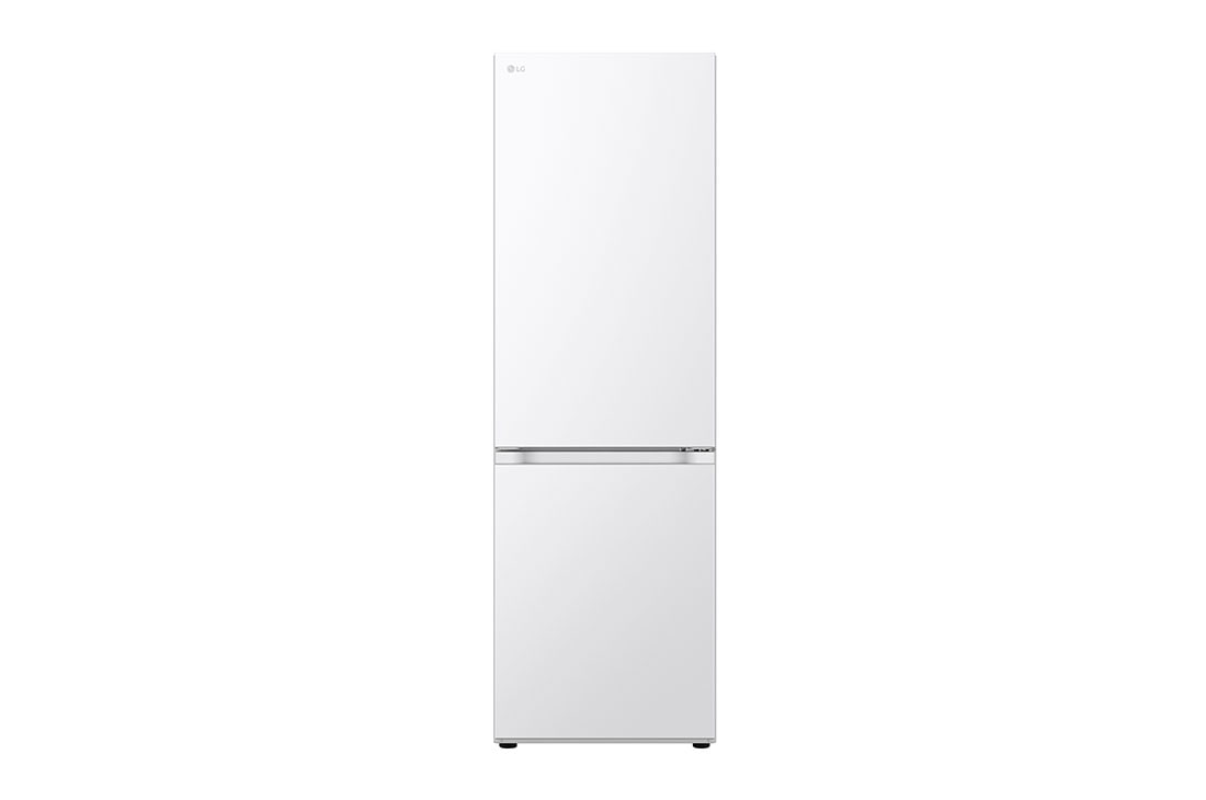 LG Kombinovaná chladnička LG | C | 344 l | Smart Invertorový kompresor | DoorCooling+™, pohľad spredu, GBV3100CSW