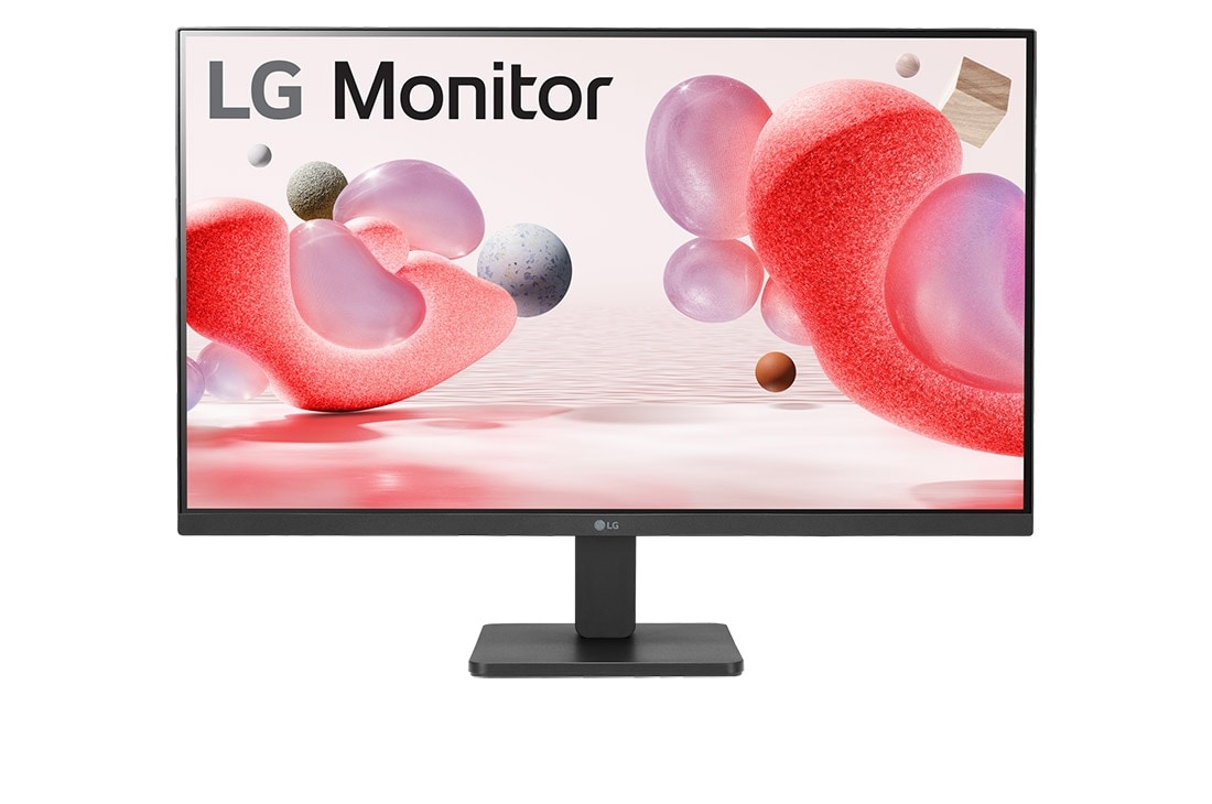 LG 27'' IPS Full HD monitors AMD FreeSync™, front view, 27MR400-B