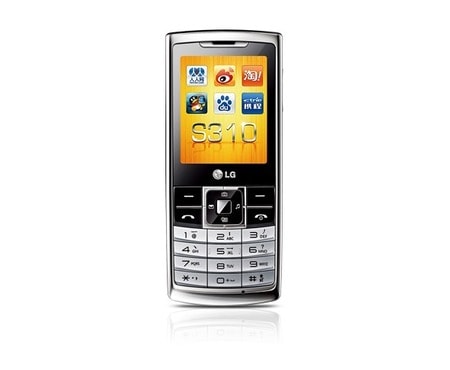 LG Zábavný mobil s metalickým povrchom a bohatou multimediálnou výbavou, S310
