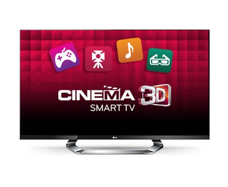 LG 42” LED CINEMA 3D Smart TV, dizajn CINEMA SCREEN, Full HD, MCI 800, Wi-Fi, Dual Play, 6 ks 3D okuliarov a Magic Remote Control súčasťou balenia, 42LM760S