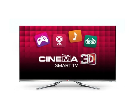 LG 47” LED CINEMA 3D Smart TV, dizajn CINEMA SCREEN, Full HD, 2nd. TV, MCI 800, Wi-Fi, Dual Play, 6 ks 3D okuliarov a Magic Remote Voice súčasťou balenia, 47LM860V