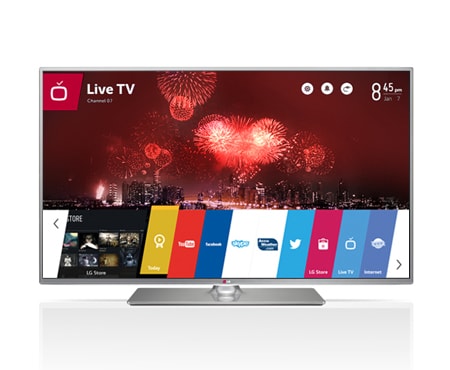 LG 55'' LG SMART TV Cinema 3D LED TV, WEBOS, FULL HD, MCI 500, Wi-Fi, DVB-T2, HBB TV, web prehliadač, Miracast/WiDi, 55LB650V