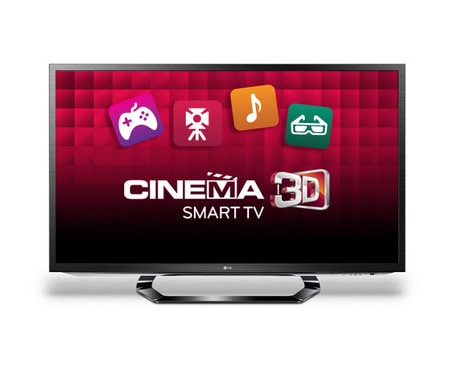LG 55” LED CINEMA 3D Smart TV, Full HD, MCI 400, Wi-Fi Ready, Magic Remote Ready, intelligent senzor, 4 ks 3D okuliarov súčasťou balenia, 55LM620S