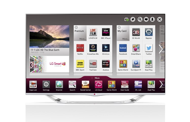 LG 47 '' CINEMA 3D Smart TV LA7400, 47LA7402